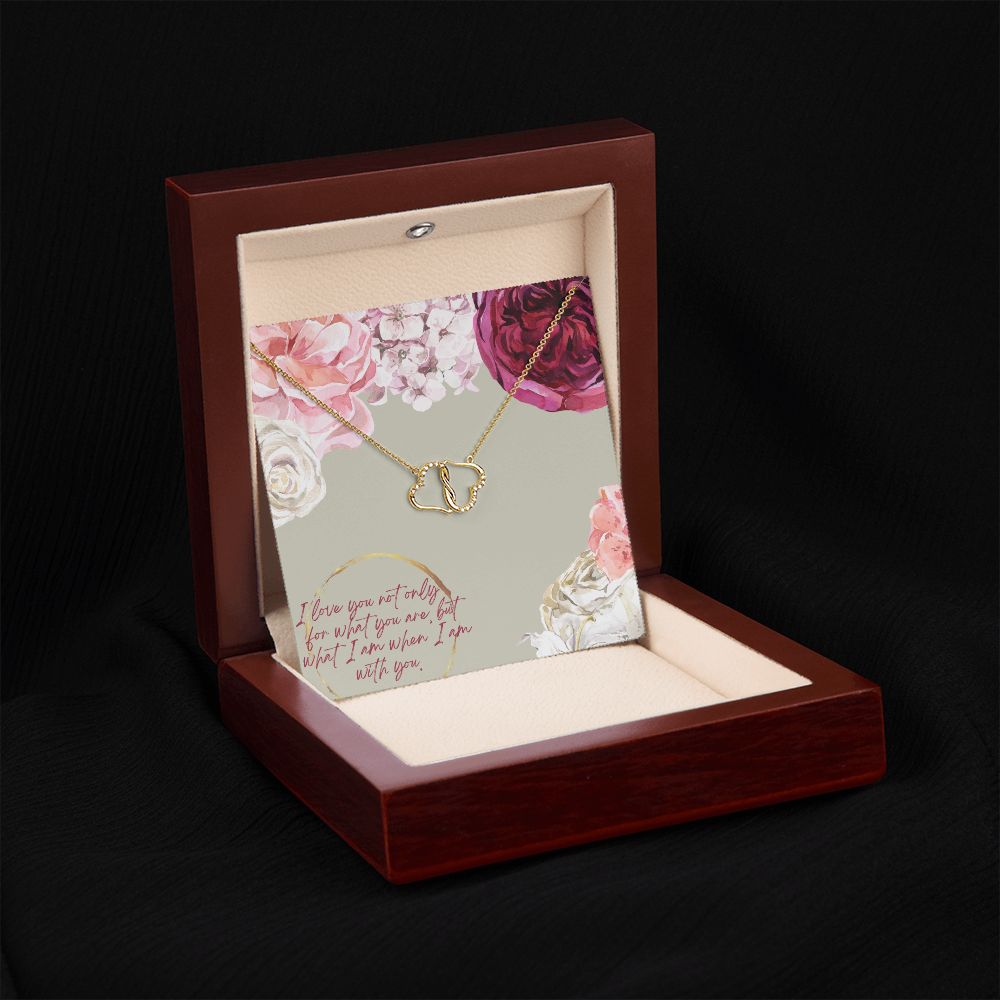 I LOVE YOU NOT ONLY - EVERLASTING LOVE NECKLACE