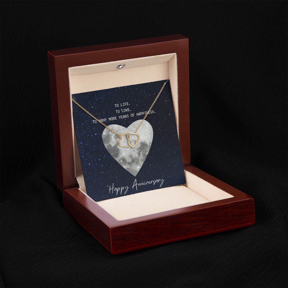 TO LIFE. TO LOVE-EVERLASTING LOVE NECKLACE
