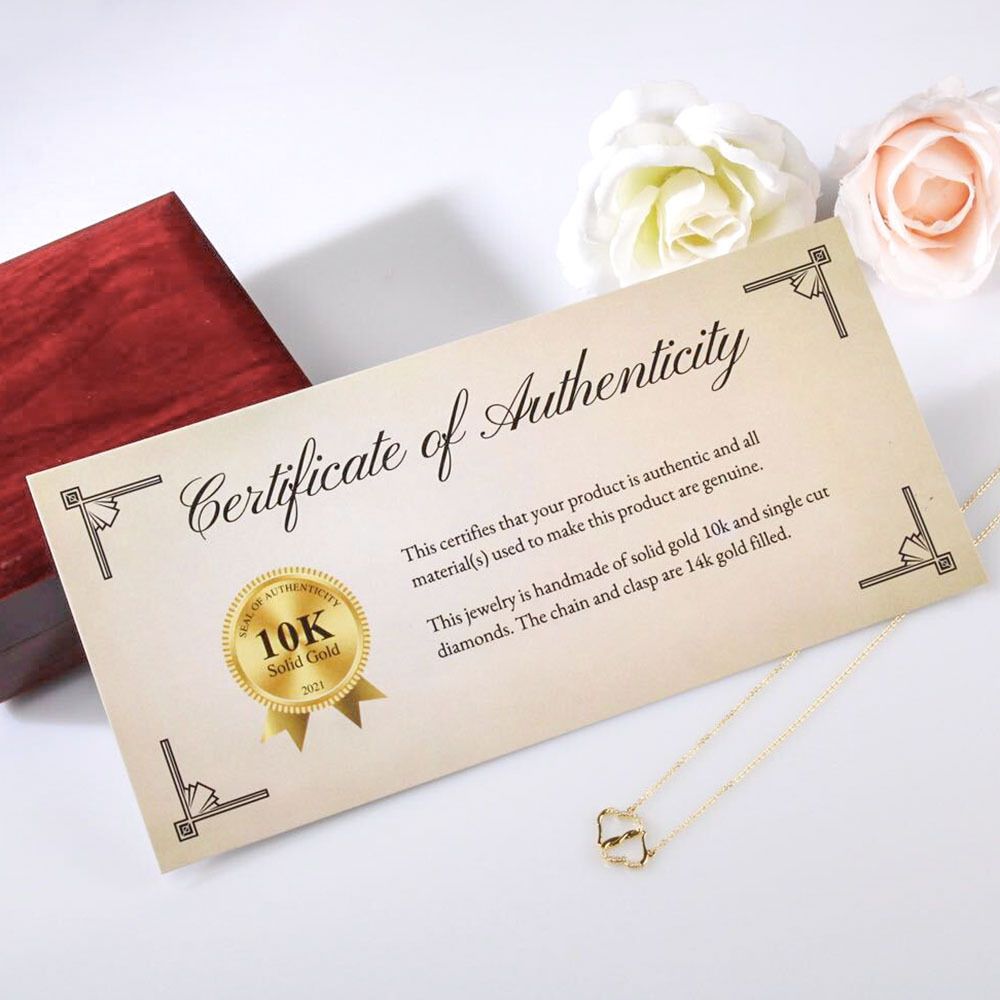 TO WIFE FROM HUSBAND-YOUR LAST EVERYTHING- EVERLASTING LOVE NECKLACE