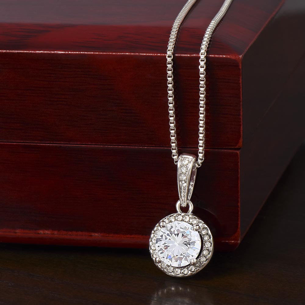 To my beautiful daughter- from dad- Eternal hope necklace