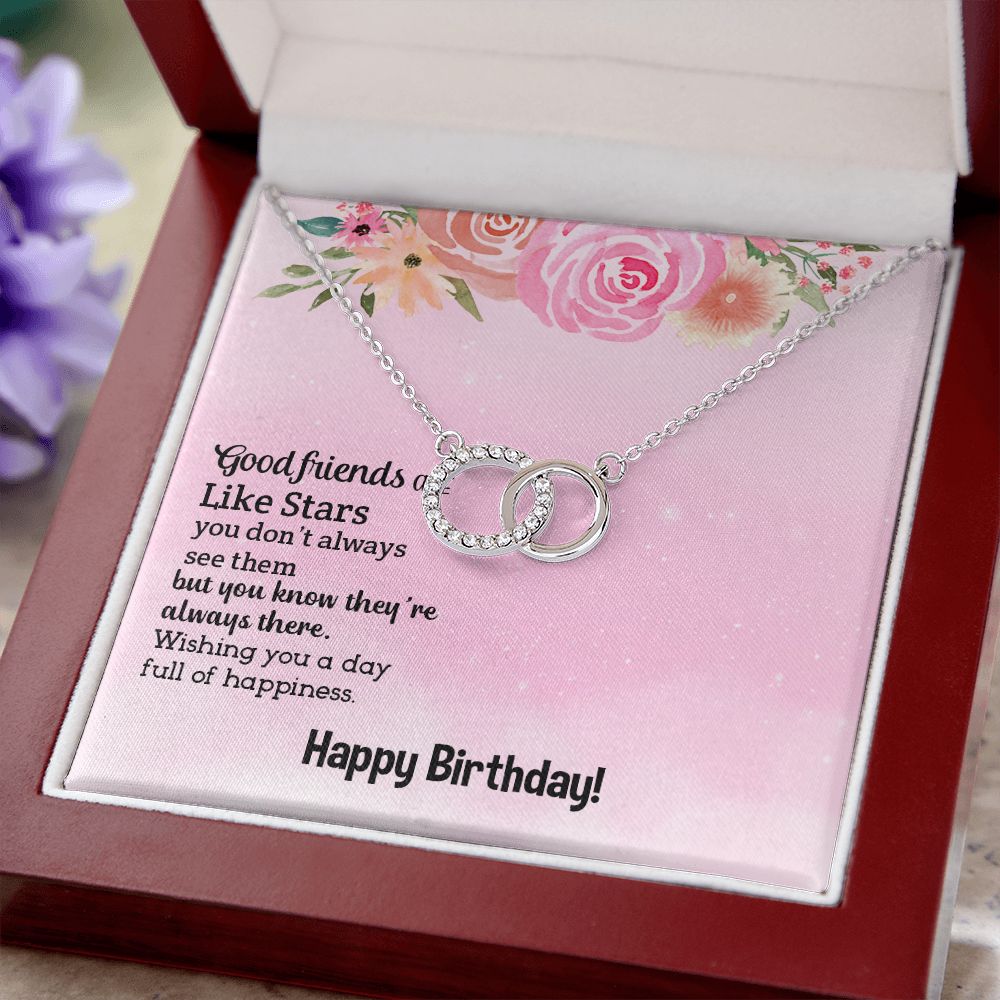 GIFT FOR BESTIE -GOOD FRIEND -PERFECT PAIR NECKLACE