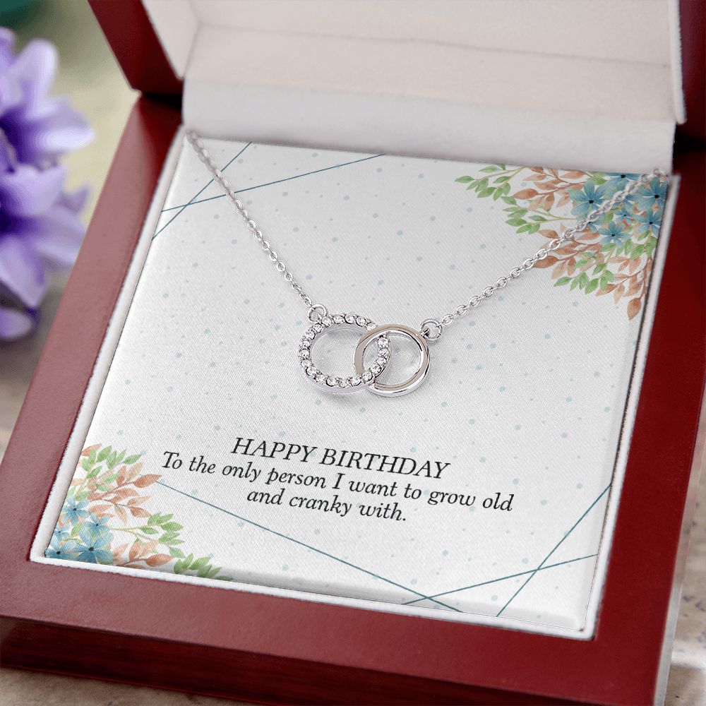 HAPPY BIRTHDAY GIFT- PERFECT PAIR NECKLACE