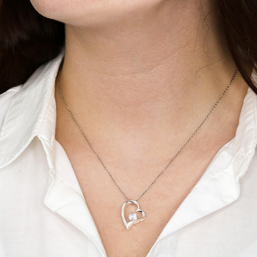 TO MY SOULMATE- I WISH I COULD TURN BACK THE CLOCK- FOREVER LOVE NECKLACE