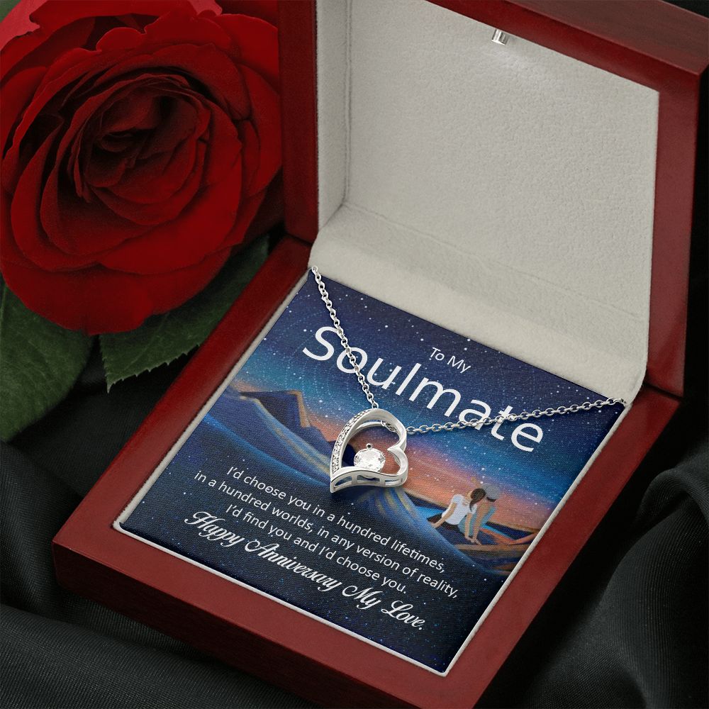 HAPPY ANNIVERSARY TO MY SOULMATE- ETERNAL HOPE NECKLACE