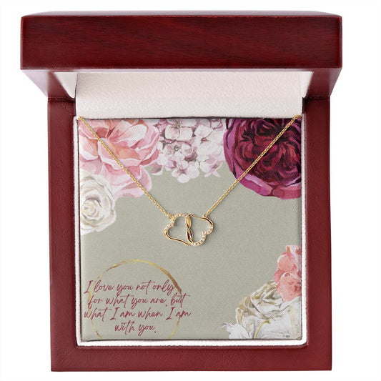 I LOVE YOU NOT ONLY - EVERLASTING LOVE NECKLACE