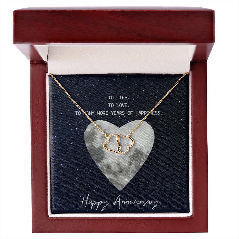 TO LIFE. TO LOVE-EVERLASTING LOVE NECKLACE