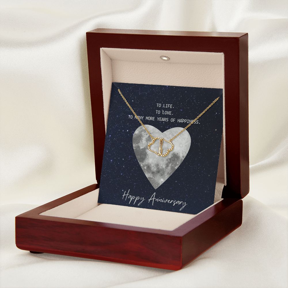 TO LIFE. TO LOVE-EVERLASTING LOVE NECKLACE