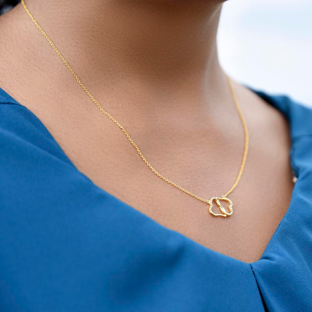 TO MY BETTER HALF- GOLD NECKLACE- EVERLASTING LOVE