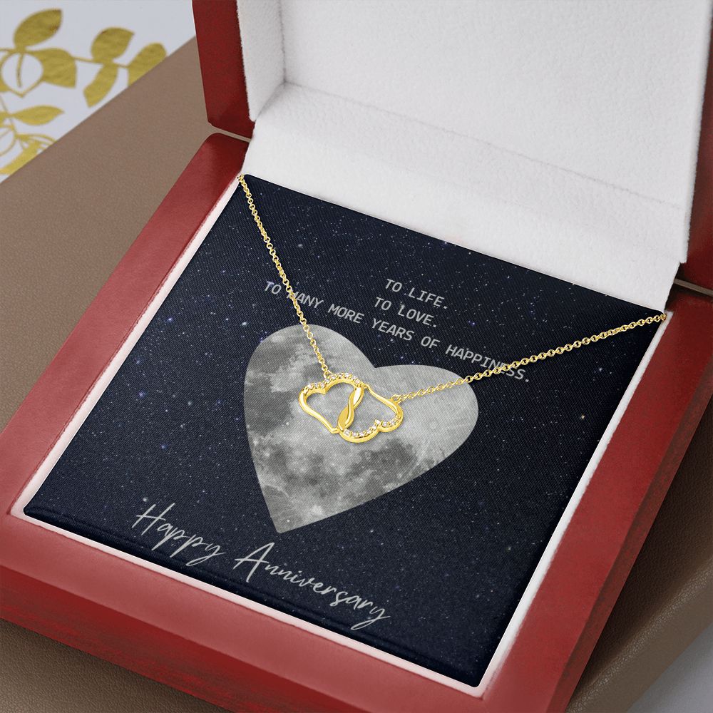 TO LIFE. TO LOVE-EVERLASTING LOVE NECKLACE