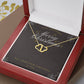 TO MY GIRLFRIEND- MERRY CHRISTMAS - EVERLASTING LOVE NECKLACE