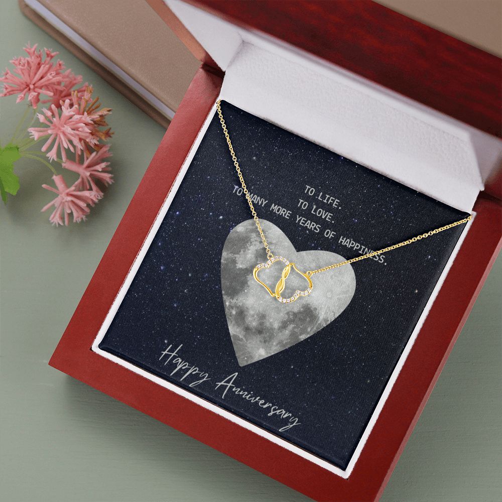 TO LIFE. TO LOVE-EVERLASTING LOVE NECKLACE