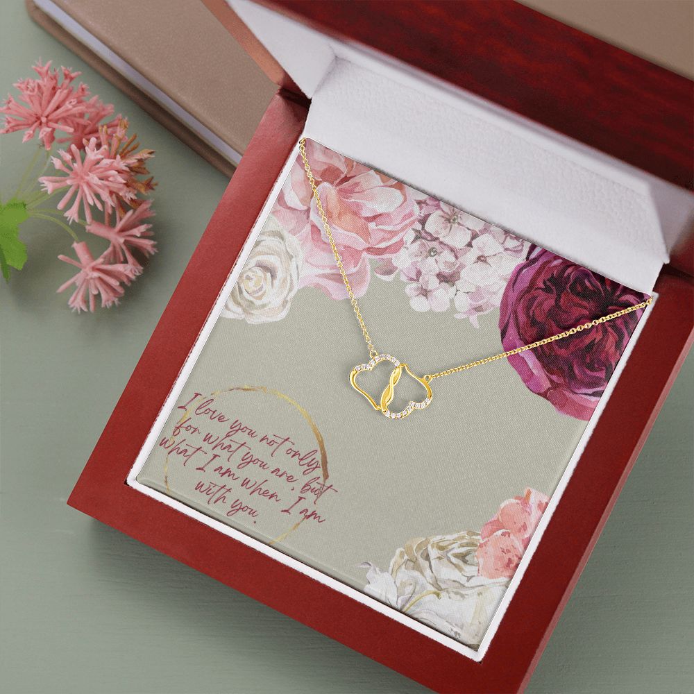 I LOVE YOU NOT ONLY - EVERLASTING LOVE NECKLACE