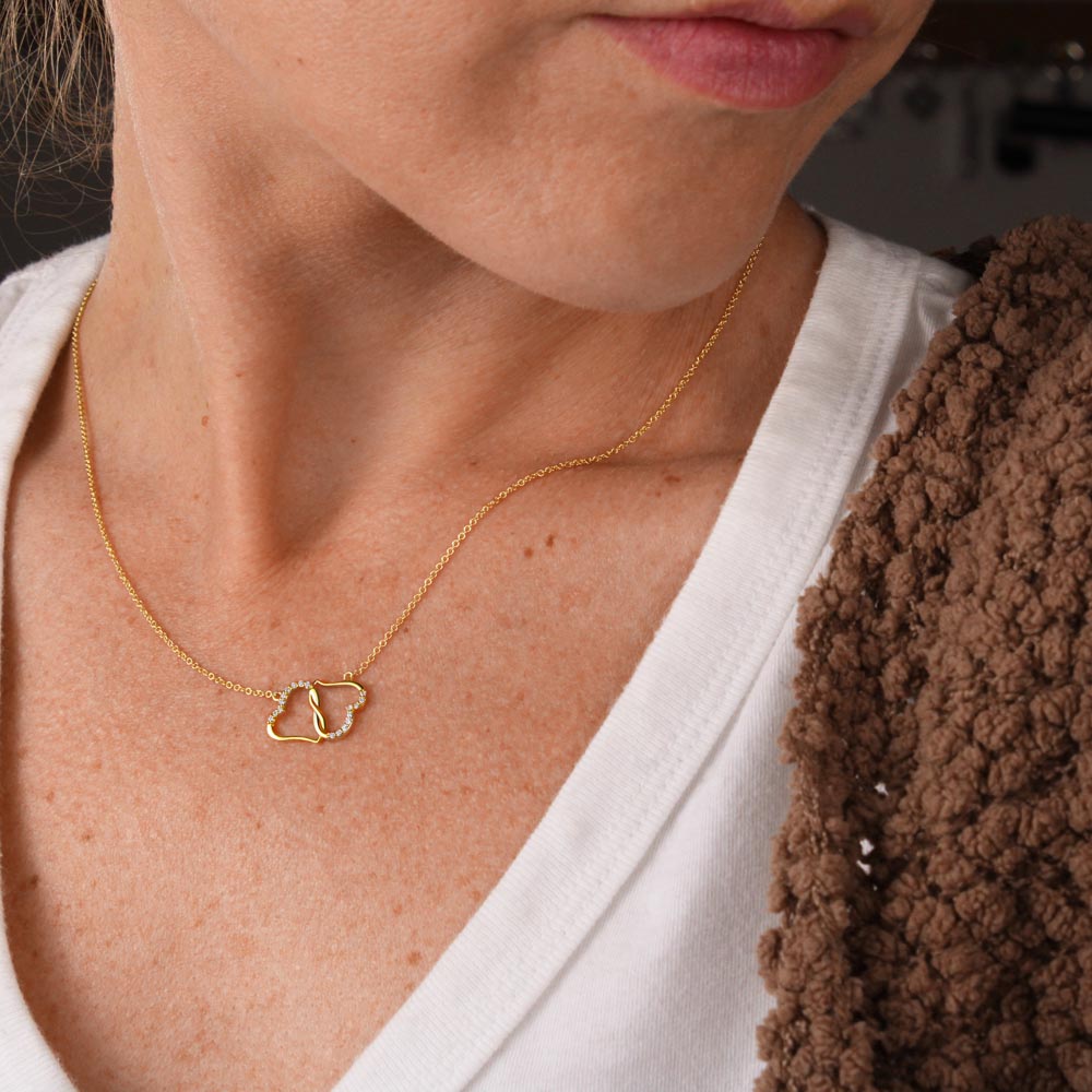 DAUGHTER FROM DAD- ENJOY THE RIDE OF LIFE- EVERLASTING LOVE NECKLACE