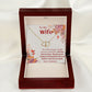 TO MY WIFE- I DEEPLY TREASURE- EVERLASTING LOVE
