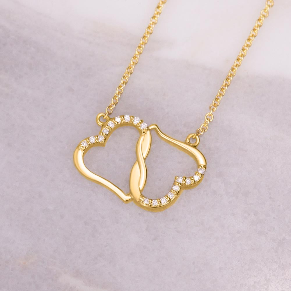 BEAUTIFUL DAUGHTER FROM DAD- EVERLASTING LOVE NECKLACE