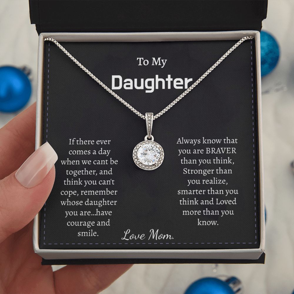 TO MY DAUGHTER - IF THERE EVER COMES A DAY- ETERNAL HOPE NECKLACE