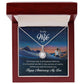 HAPPY ANNIVERSARY TO MY WIFE- ETERNAL HOPE NECKLACE