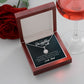 TO DAUGHTER FROM DAD- PRECIOUS LITTLE GIRL TO EXTRAORDINARY-ETERNAL HOPE NECKLACE