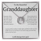 To my beautiful Granddaughter- LUCKY IN LOVE NECKLACE- Always love you