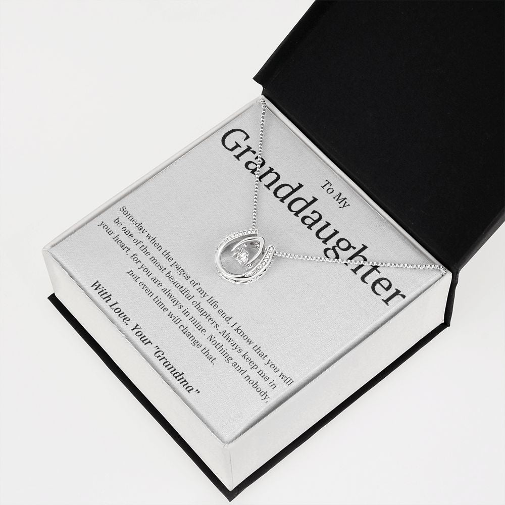 To my Granddaughter-LUCKY IN LOVE NECKLACE - Most Beautiful Chapter