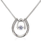 TO DAUGHTER FROM DAD- HOW SPECIAL YOU ARE-  LUCKY IN LOVE NECKLACE
