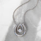 TO DAUGHTER FROM DAD- HOW SPECIAL YOU ARE-  LUCKY IN LOVE NECKLACE