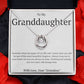 To my Granddaughter-LUCKY IN LOVE NECKLACE - Most Beautiful Chapter
