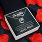 To my daughter -LUCKY IN LOVE NECKLACE -Extraordinary Young Woman