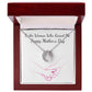 MOTHERS DAY- WOMAN WHO RAISED ME-LUCKY IN LOVE NECKLACE -TEMPLATE