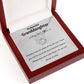 My Beautiful Granddaughter- LUCKY IN LOVE NECKLACE-Someday when the pages