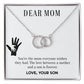 DEAR MOM, YOU’RE THE MOM -PERFECT PAIR NECKLACE