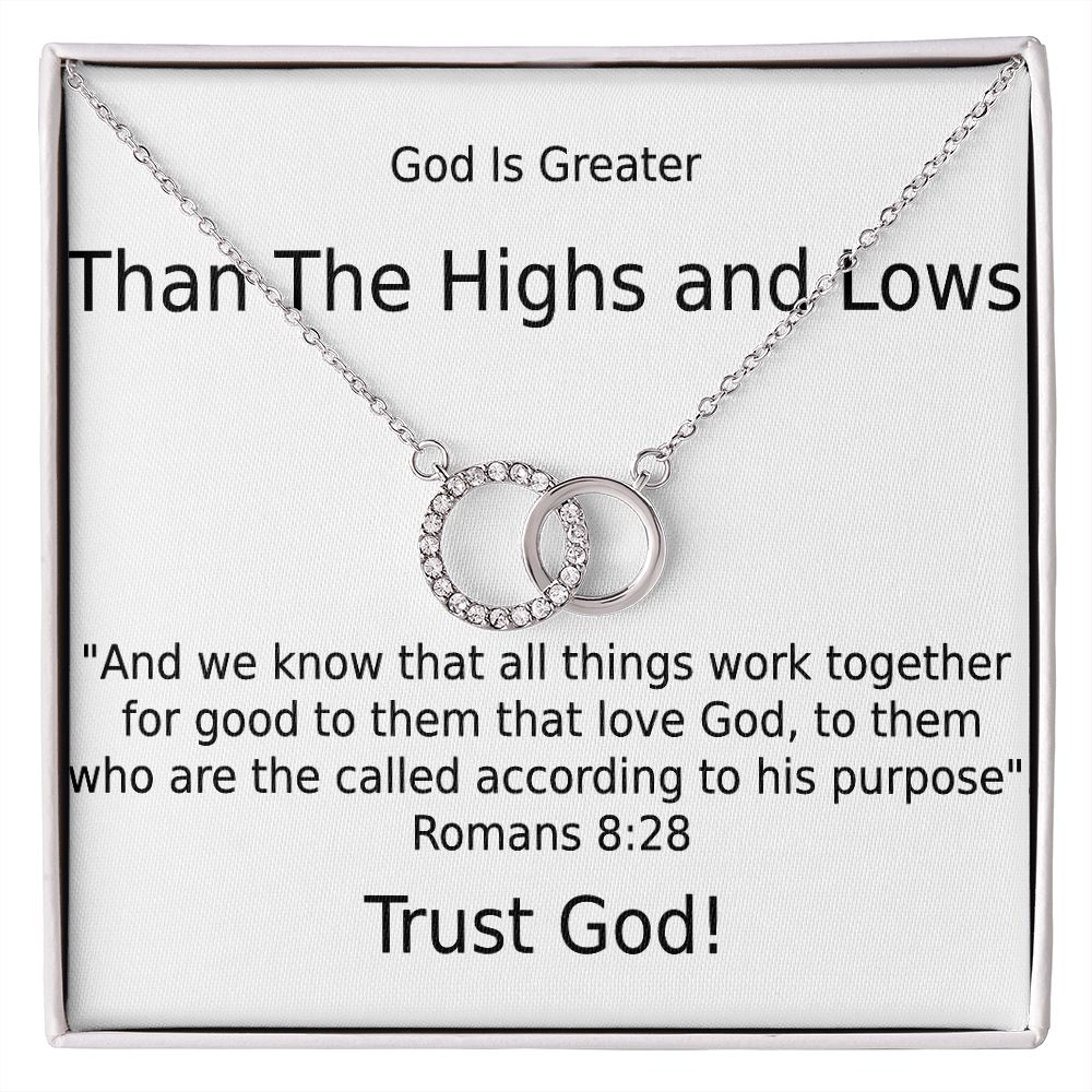 GOD IS GREATER THAN THE HIGHS AND LOWS- PERFECT PAIR NECKLACE