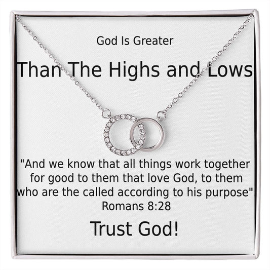 GOD IS GREATER THAN THE HIGHS AND LOWS- PERFECT PAIR NECKLACE
