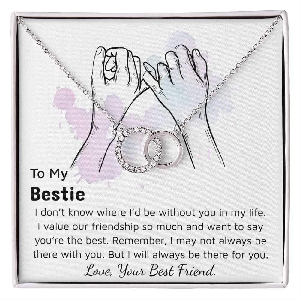 TO MY BESTIE- I DONT KNOW WHERE I WOULD BE- ETERNAL HOPE NECKLACE