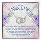 TO MY SISTER-IN-LAW - I KNOW YOU NOW AS MY BONUS SISTER- PERFECT PAIR NECKLACE