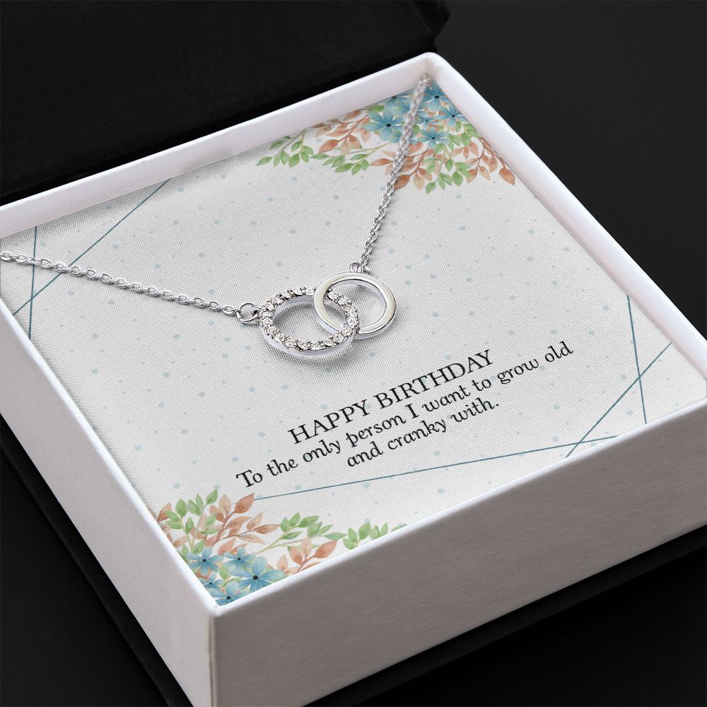 HAPPY BIRTHDAY GIFT- PERFECT PAIR NECKLACE