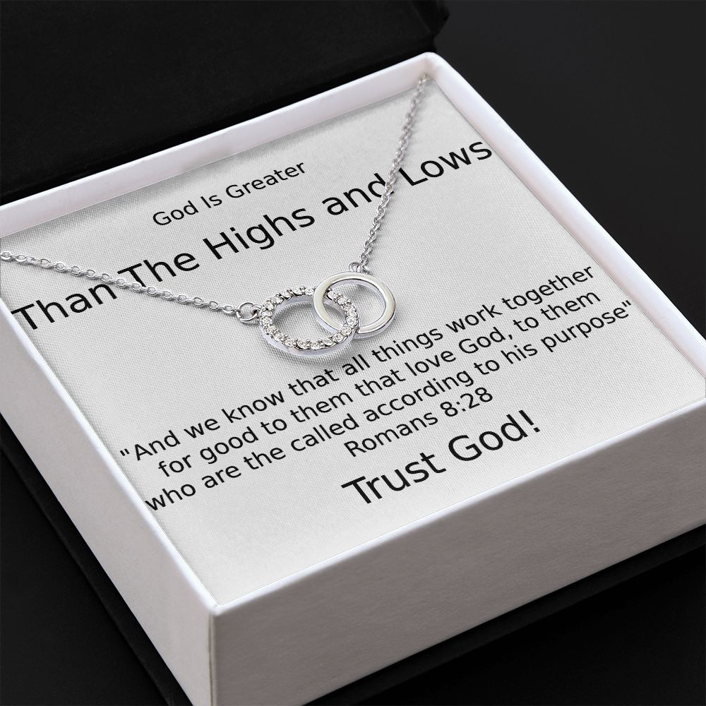 GOD IS GREATER THAN THE HIGHS AND LOWS- PERFECT PAIR NECKLACE