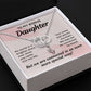 TO MY BONUS DAUGHTER-MY WORLD IS A BRIGHTER PLACE - PERFECT PAIR NECKLACE