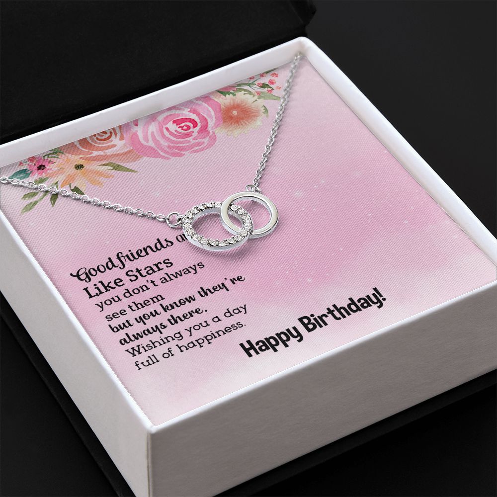 GIFT FOR BESTIE -GOOD FRIEND -PERFECT PAIR NECKLACE
