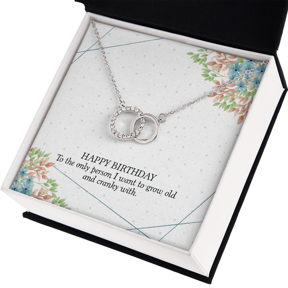HAPPY BIRTHDAY GIFT- PERFECT PAIR NECKLACE