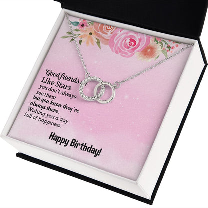 GIFT FOR BESTIE -GOOD FRIEND -PERFECT PAIR NECKLACE