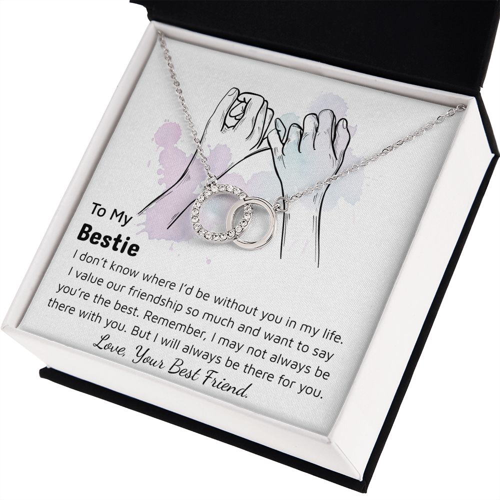 TO MY BESTIE- I DONT KNOW WHERE I WOULD BE- ETERNAL HOPE NECKLACE