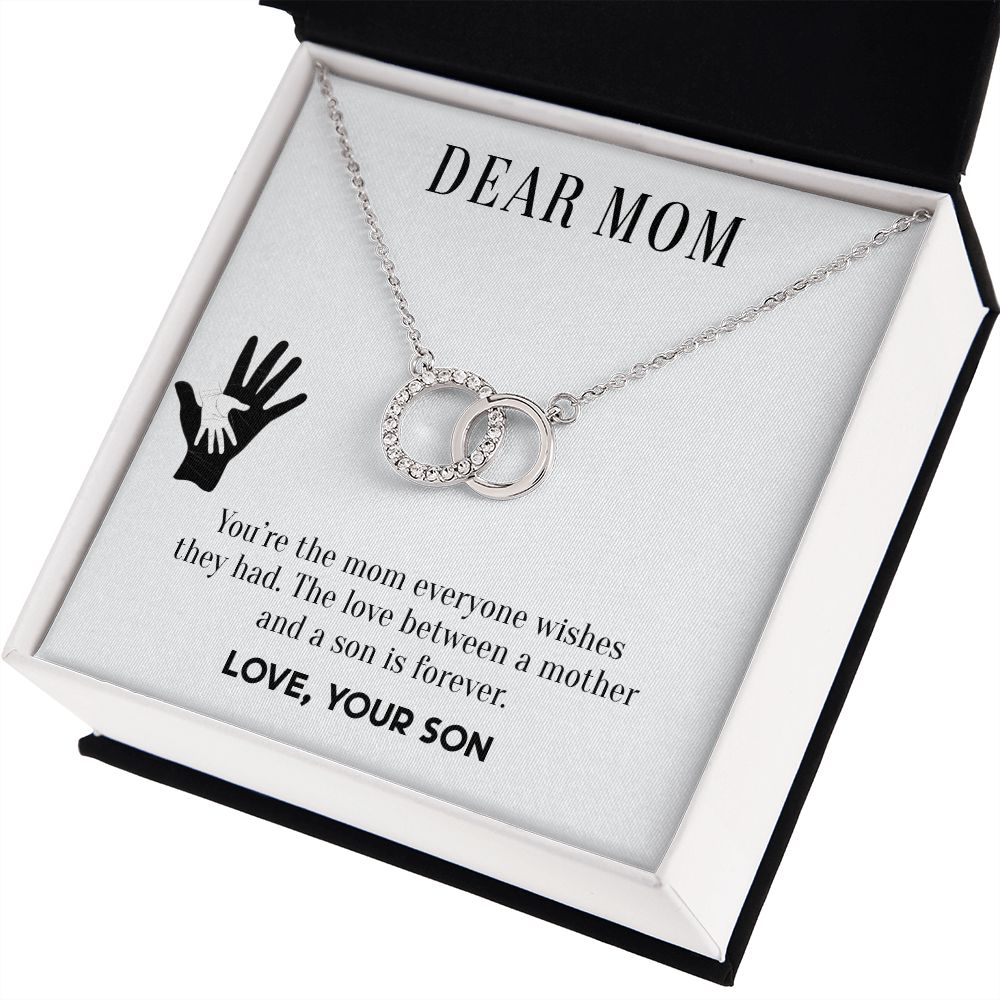 DEAR MOM, YOU’RE THE MOM -PERFECT PAIR NECKLACE