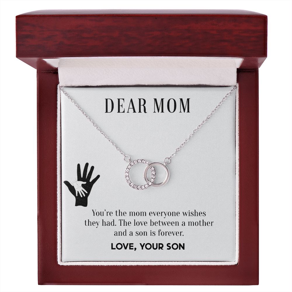 DEAR MOM, YOU’RE THE MOM -PERFECT PAIR NECKLACE