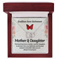 ENDLESS LOVE BETWEEN MOTHER AND DAUGHTER- PERFECT PAIR NECKLACE