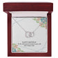 HAPPY BIRTHDAY GIFT- PERFECT PAIR NECKLACE