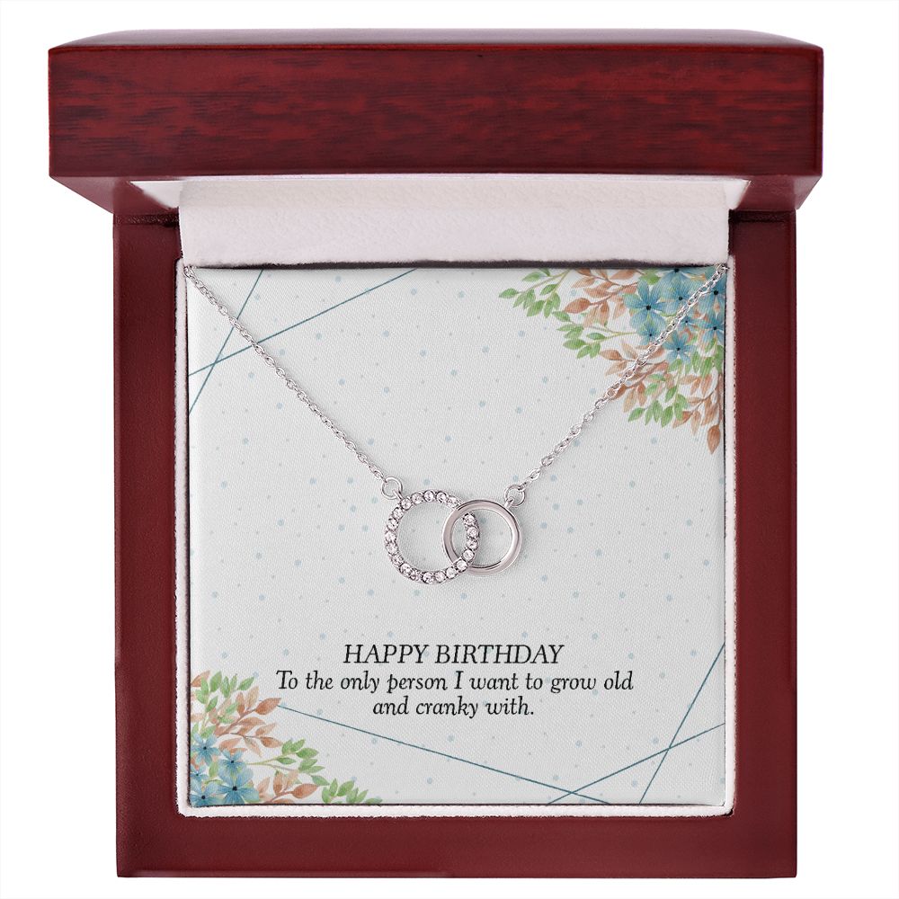 HAPPY BIRTHDAY GIFT- PERFECT PAIR NECKLACE