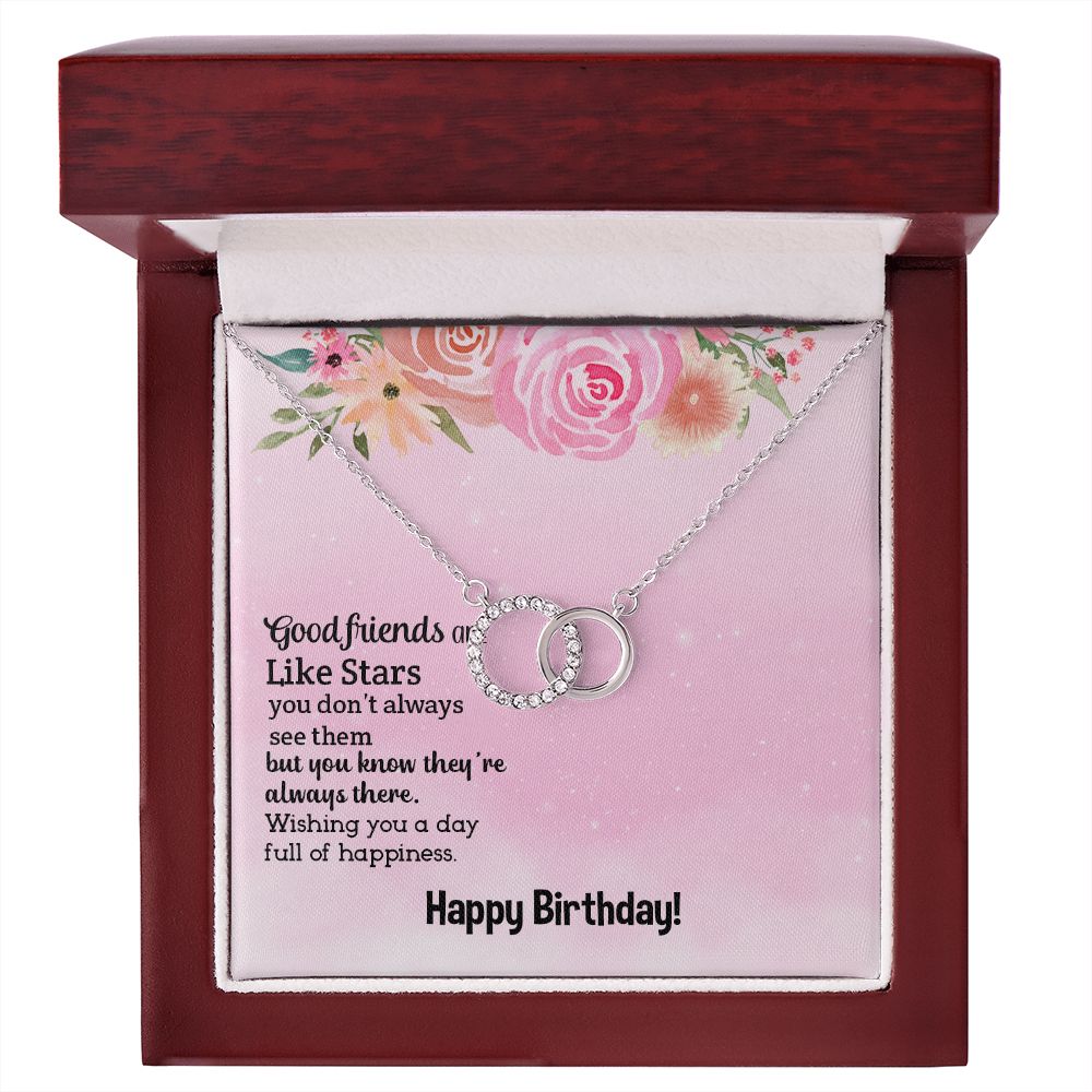GIFT FOR BESTIE -GOOD FRIEND -PERFECT PAIR NECKLACE