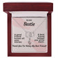 TO MY BESTIE-HELPED WRITE MY STORIES- PERFECT PAIR NECKLACE