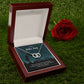 TO MY BETTER HALF -PERFECT PAIR NECKLACE- THERE ARE ONLY TWO TIMES THAT I WANT TO BE WITH YOU